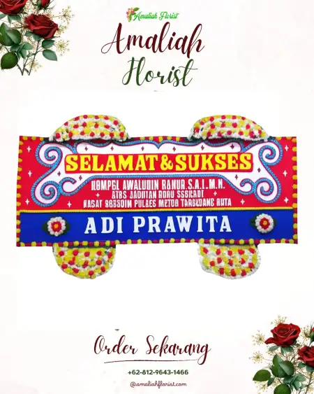 Papan Bunga Ucapan Selamat Tempat Akad Nikah Depok